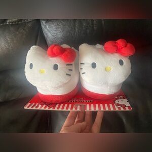 Hello Kitty Plush Slippers